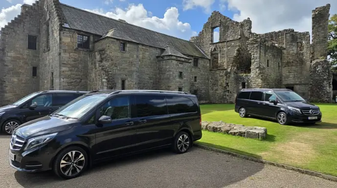 Mercedes in Historic Place