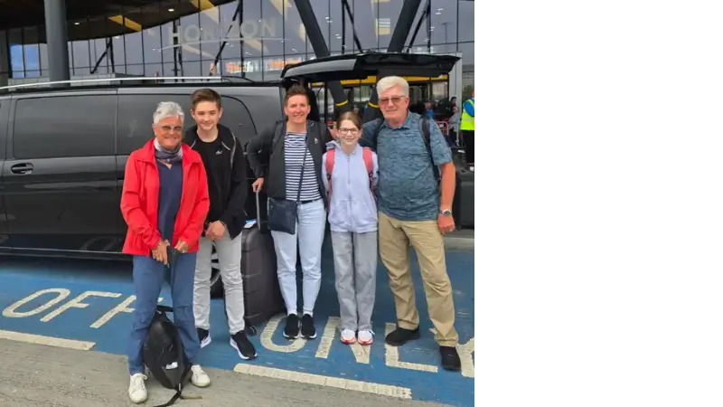 Happy Airport Transfer Client