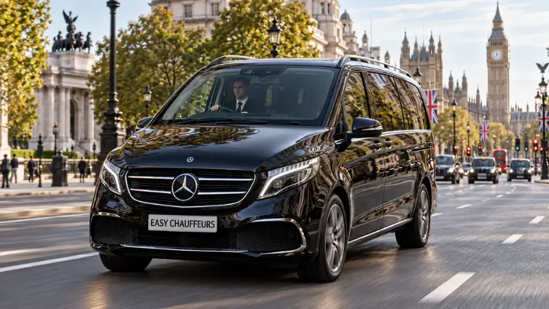 Chauffeur-Driven Mercedes People Carrier